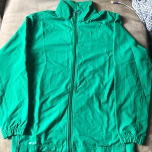 Nike dri-fit windbreaker green